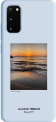 Coque EVETANE Silicone Galaxy S20 Soleil Couchant