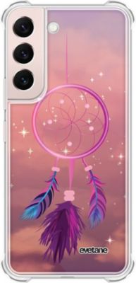 Coque EVETANE Silicone Galaxy S22 5G Attrape Rêve