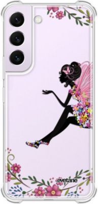 Coque EVETANE Souple Galaxy S21 FE Fée Fleurale Coque EVETANE Souple Galaxy S21 FE Fée Fleurale