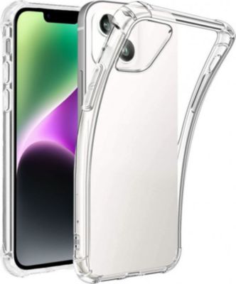 Coque EVETANE Anti-choc iPhone 14 Transparent Coque EVETANE Anti-choc iPhone 14 Transparent