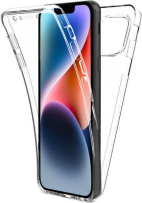 Coque EVETANE 360° iPhone 14 Plus Transparent Coque EVETANE 360° iPhone 14 Plus Transparent