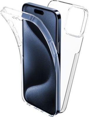 Coque EVETANE 360° iPhone 15 Pro Transparent Coque EVETANE 360° iPhone 15 Pro Transparent