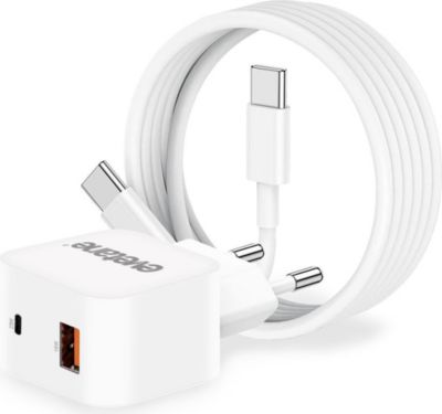 Chargeur secteur EVETANE iPhone 25W + câble 2m (USBC)