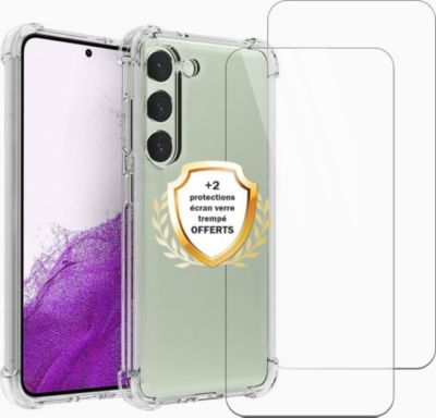 Coque EVETANE Galaxy S23 FE + 2 Vitres