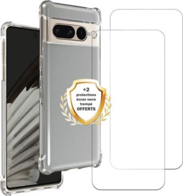 Coque EVETANE Pixel 7 + 2 Vitres