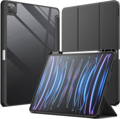 Etui EVETANE iPad Pro 12.9'' Noir/Transparent Etui EVETANE iPad Pro 12.9'' Noir/Transparent