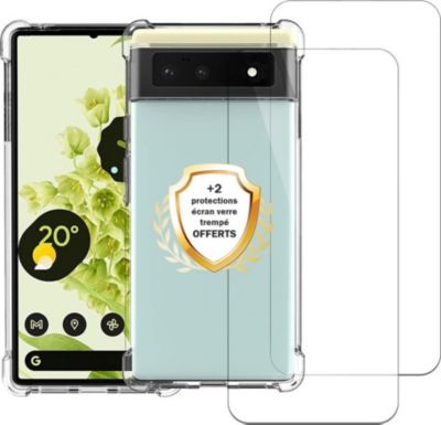 Coque EVETANE Pixel 6 + 2 Vitres