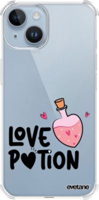 Coque EVETANE Souple iPhone 14 Love Potion