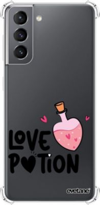 Coque EVETANE Souple Galaxy S21 5G Love Potion