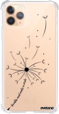 Coque EVETANE Souple iPhone 11 Pro Pissenlit Wish Coque EVETANE Souple iPhone 11 Pro Pissenlit Wish