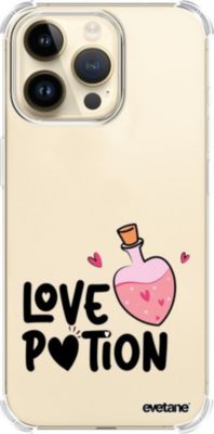 Coque EVETANE Souple iPhone 14 Pro Max Love Potion