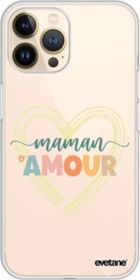 Coque EVETANE 360° iPhone 13 Pro Maman d'Amour Coque EVETANE 360° iPhone 13 Pro Maman d'Amour