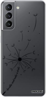 Coque EVETANE 360° Galaxy S21 5G Pissenlit Wish