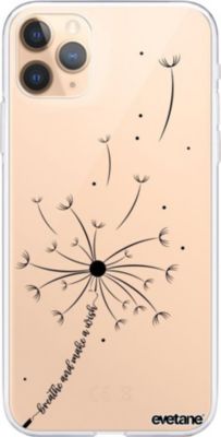 Coque EVETANE 360° iPhone 11 Pro Pissenlit Wish