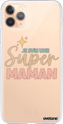 Coque EVETANE 360° iPhone 11 Pro Super Maman