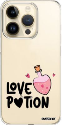 Coque EVETANE 360° iPhone 14 Pro Love Potion
