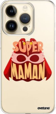 Coque EVETANE 360° iPhone 14 Pro Super Maman