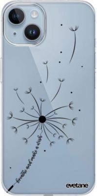 Coque EVETANE 360° iPhone 14 Plus Pissenlit Wish Coque EVETANE 360° iPhone 14 Plus Pissenlit Wish