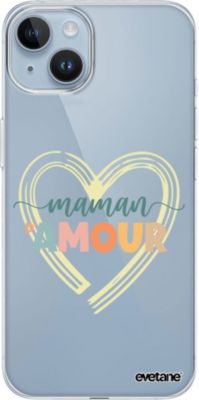 Coque EVETANE 360° iPhone 14 Plus Maman d'Amour Coque EVETANE 360° iPhone 14 Plus Maman d'Amour