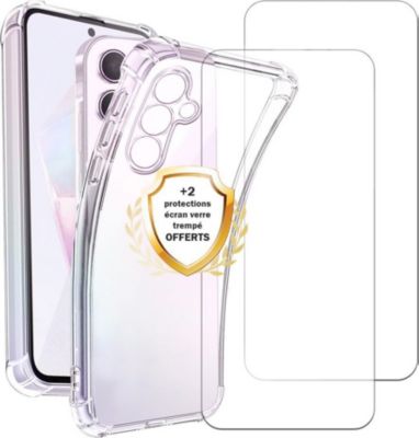 Coque EVETANE Galaxy A55 + 2 Vitres