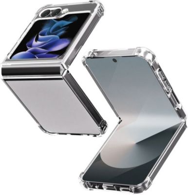 Coque EVETANE Anti-choc Galaxy Z Flip 6 Transparent Coque EVETANE Anti-choc Galaxy Z Flip 6 Transparent
