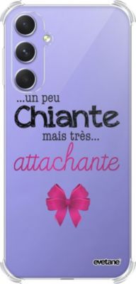 Coque EVETANE Souple Galaxy A54 Attachante