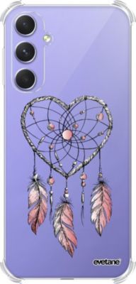 Coque EVETANE Souple Galaxy A54 Attrape Coeur