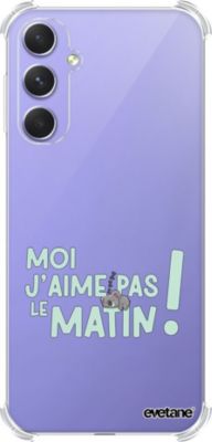 Coque EVETANE Souple Galaxy A54 Pas Le Matin