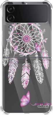 Coque EVETANE Souple Galaxy Z Flip 4 Carpe Diem