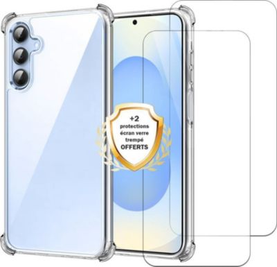 Coque EVETANE Galaxy S25 + 2 Vitres