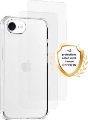 Coque EVETANE iPhone 16e + 2 Vitres Coque EVETANE iPhone 16e + 2 Vitres