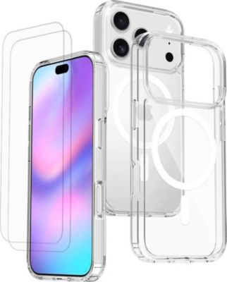 Coque EVETANE Magsafe iPhone 17 Pro + 2 Vitres Coque EVETANE Magsafe iPhone 17 Pro + 2 Vitres
