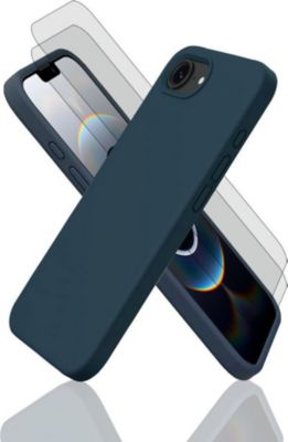 Coque EVETANE iPhone 16e/17e Bleu + 2 Vitres