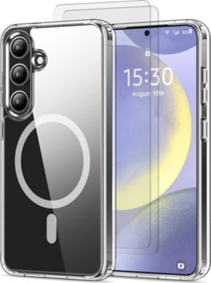 Coque EVETANE Magsafe Galaxy S24 + 2 Vitres
