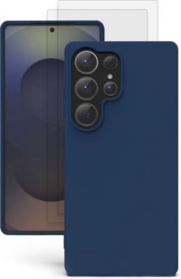 Coque EVETANE Galaxy S25 Ultra Bleu + 2 Vitres