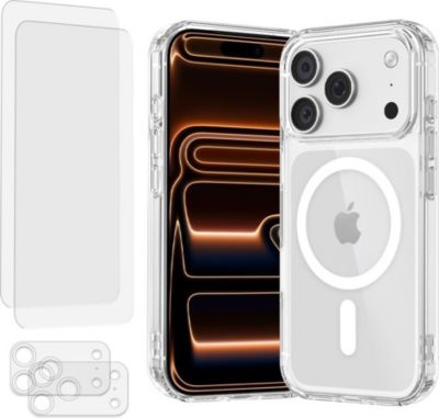 Coque EVETANE Magsafe iPhone 17 Pro Max + 2 Vitres