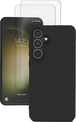 Coque EVETANE Galaxy S23 FE Noir + 2 Vitres