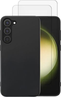 Coque EVETANE Galaxy 523 Plus Noir + 2 Vitres