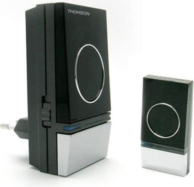 Visiophone ADVISEN Sonnette sans fil à brancher 100 m de