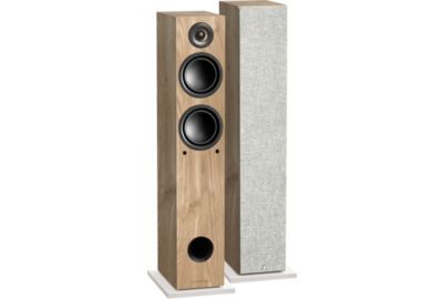 Enceinte colonne TRIANGLE ELARA LN05A Chene Clair x2