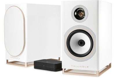 Enceinte sans fil TRIANGLE Capella Blanc Sidéral