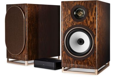 Enceinte sans fil TRIANGLE Capella Nébuleuse Brune