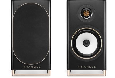 Enceinte bibliothèque active TRIANGLE CAPELLA 2 Noir Sidéral