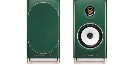 Enceinte bibliothèque active TRIANGLE CAPELLA 2 Vert Anglais