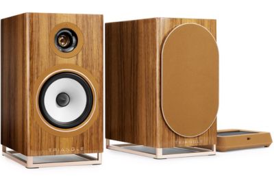 Enceinte bibliothèque active TRIANGLE CAPELLA 2 Chene