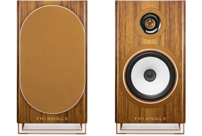 Enceinte bibliothèque active TRIANGLE CAPELLA 2 Chene