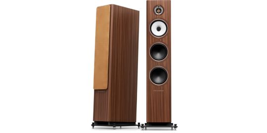 Enceinte colonne TRIANGLE Solstice 8 Teck