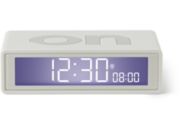 Réveil LEXON Flip+ Rubber Blanc