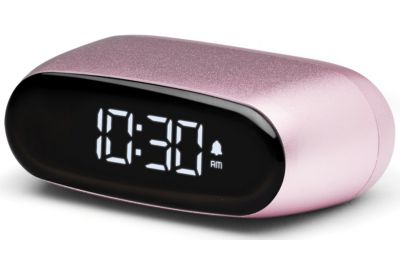 Réveil LEXON Minut ultra-compact Rechargeable Rose