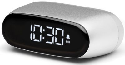 Réveil LEXON Minut ultra-compact Rechargeable Alu